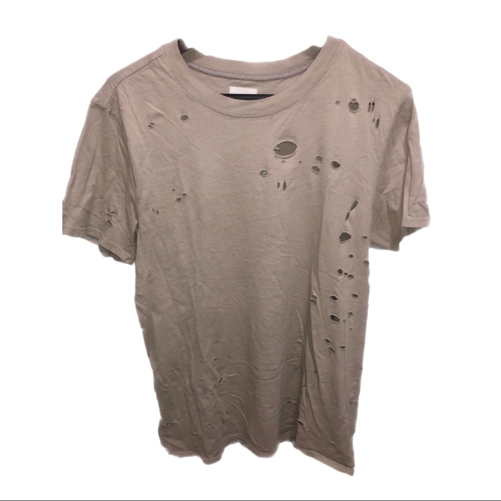 Hudson Jeans Distressed Crew Neck t-shirt